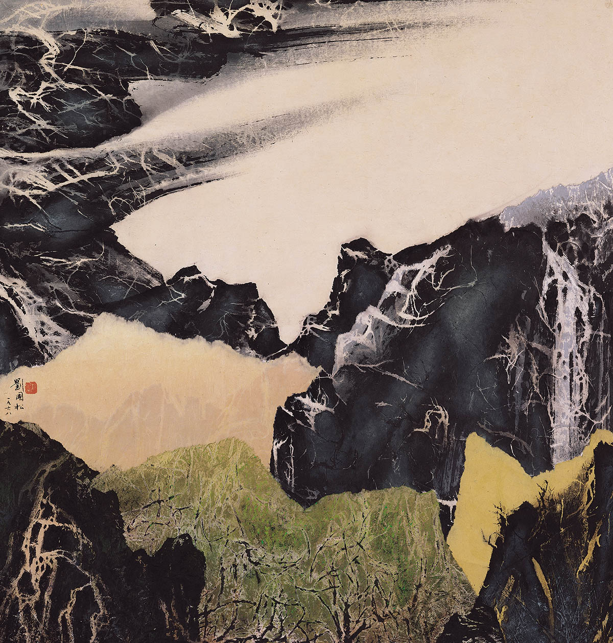 Liu Kuo-sung, <i>Mountain Beyond Mountains,</i> 1968