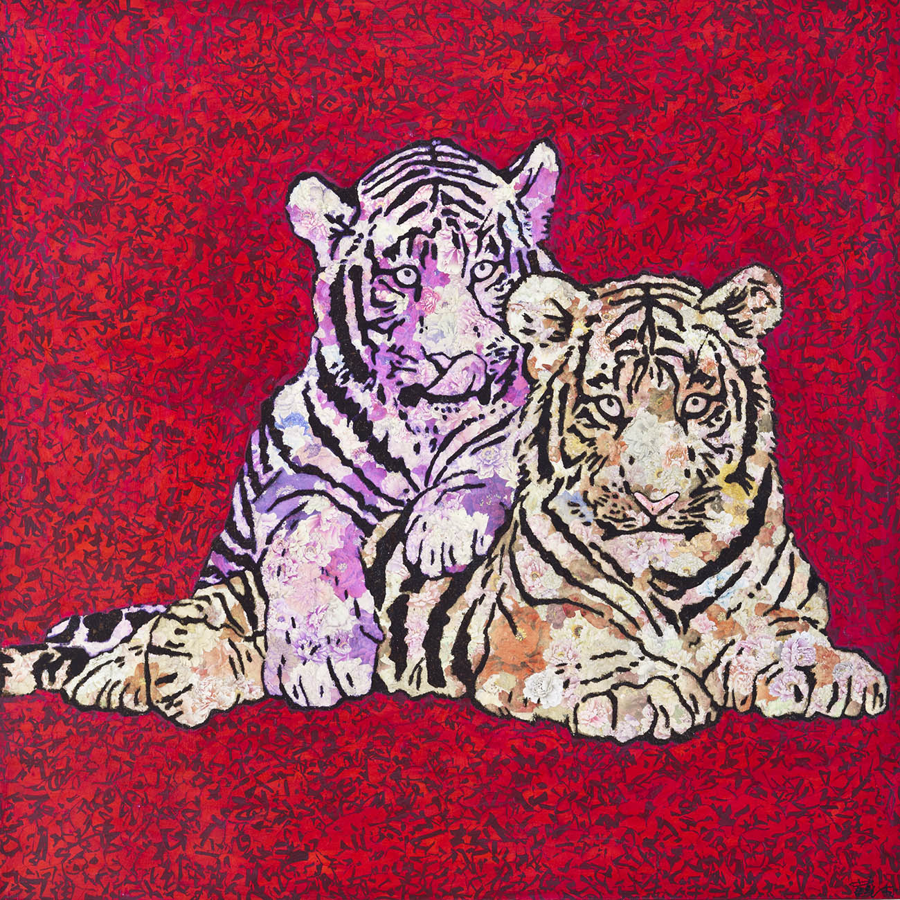 Xue Song, <i>Two Tigers,</i> 2010