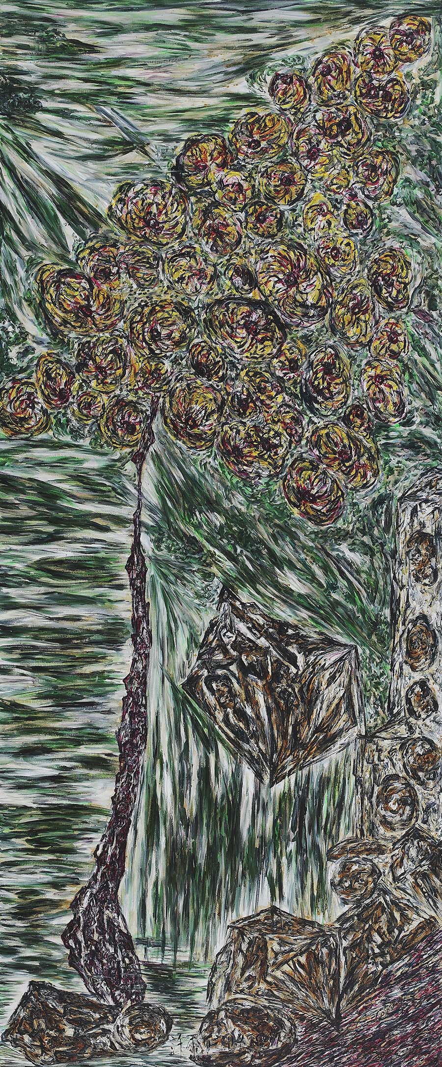 Hsu Yu-jen,<i> Money Tree with Landscape,</i> 2007