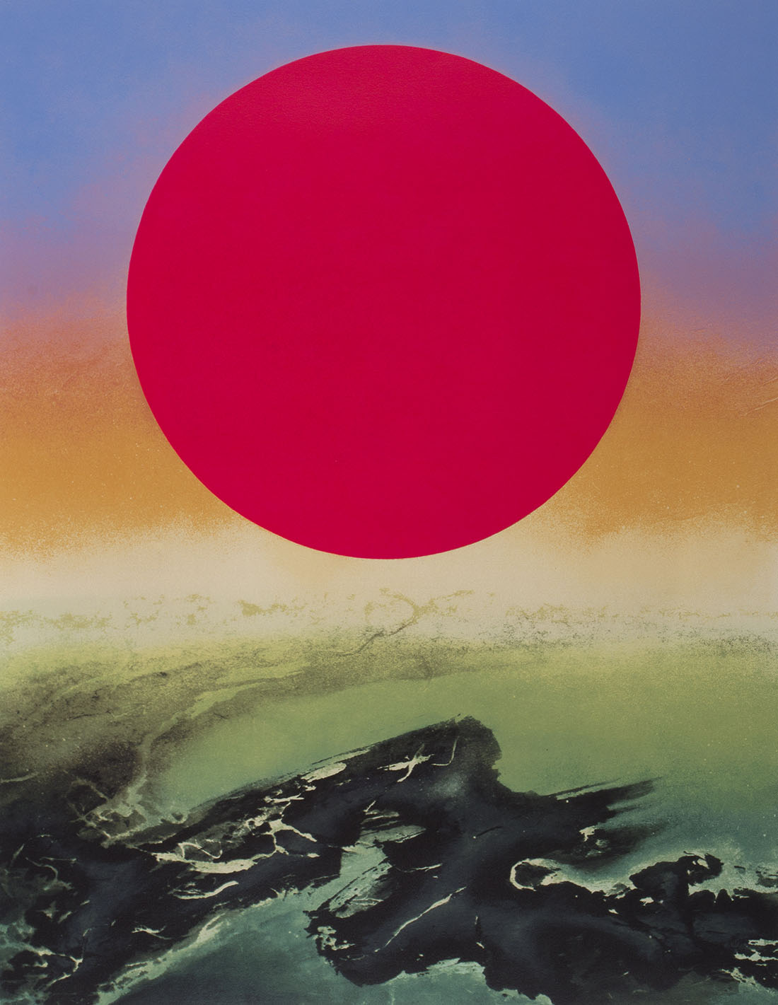 Liu Kuo-sung,<i> Purple Sun,</i> 2015