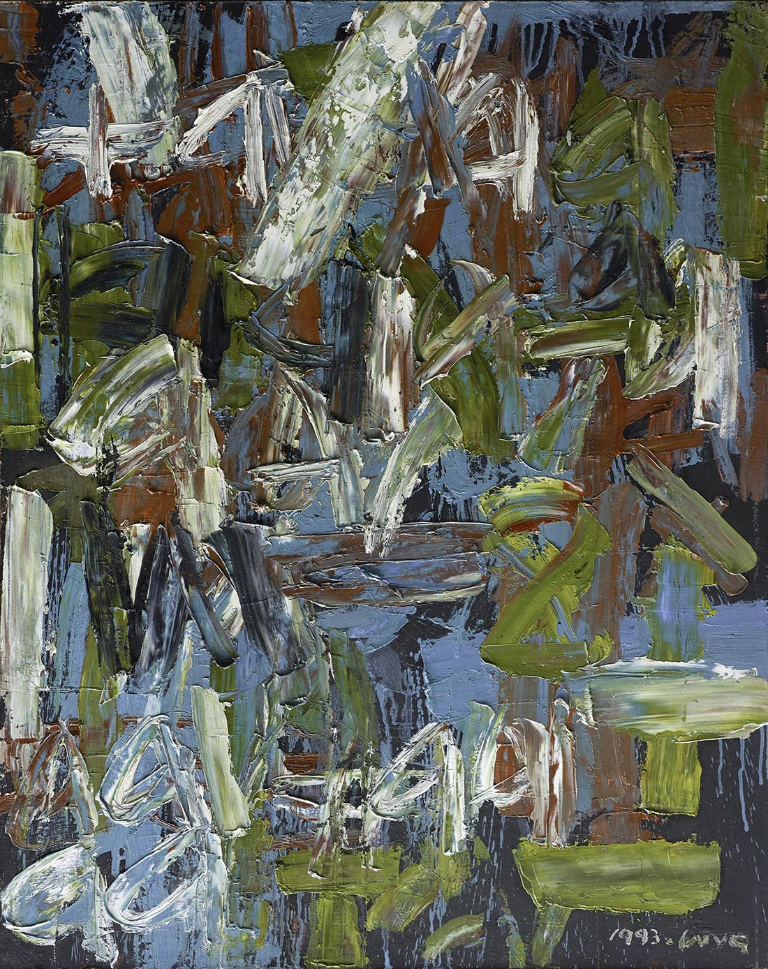 Wang Yigang, <i>Abstract Work No. 28,</i> 1993