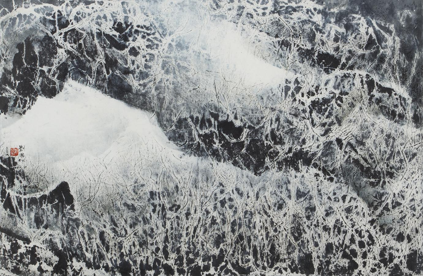 Liu Kuo-sung,<i> Icy Tree with Silver Branches</i>, 2009