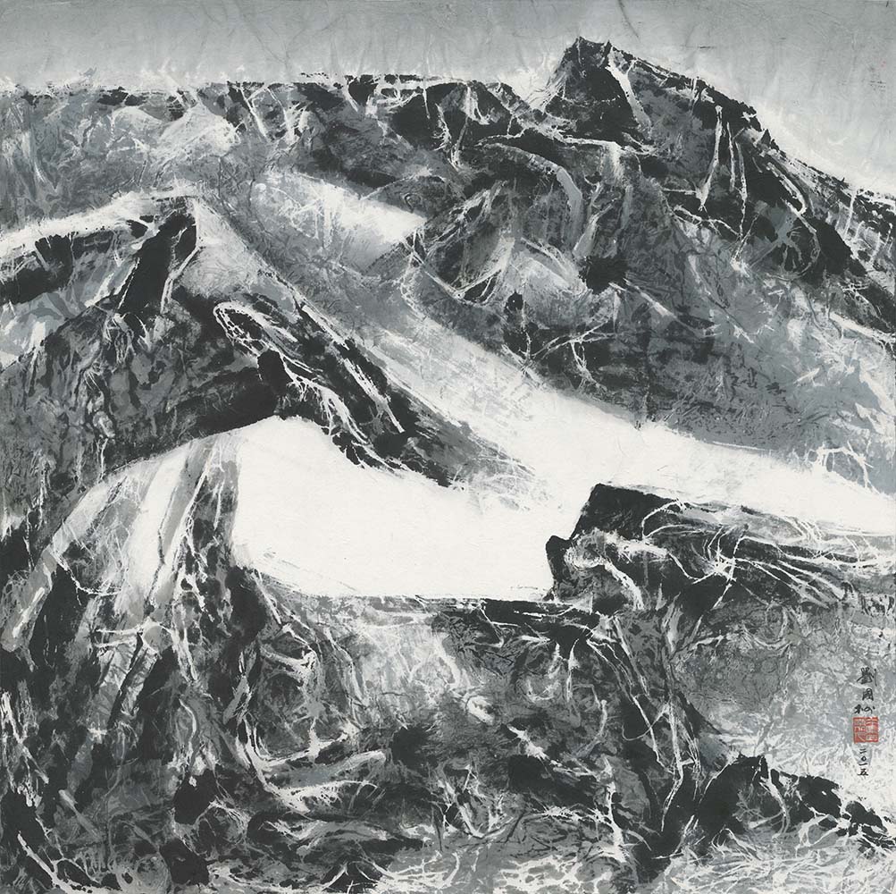 Liu Kuo-sung,<i> Snowy Ridge, Revolving Peak,</i> 2015