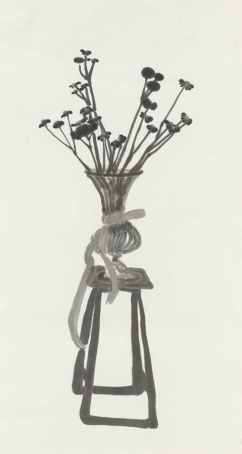 Yang Yu-ning,<i> Stool and Vase,</i> 2022